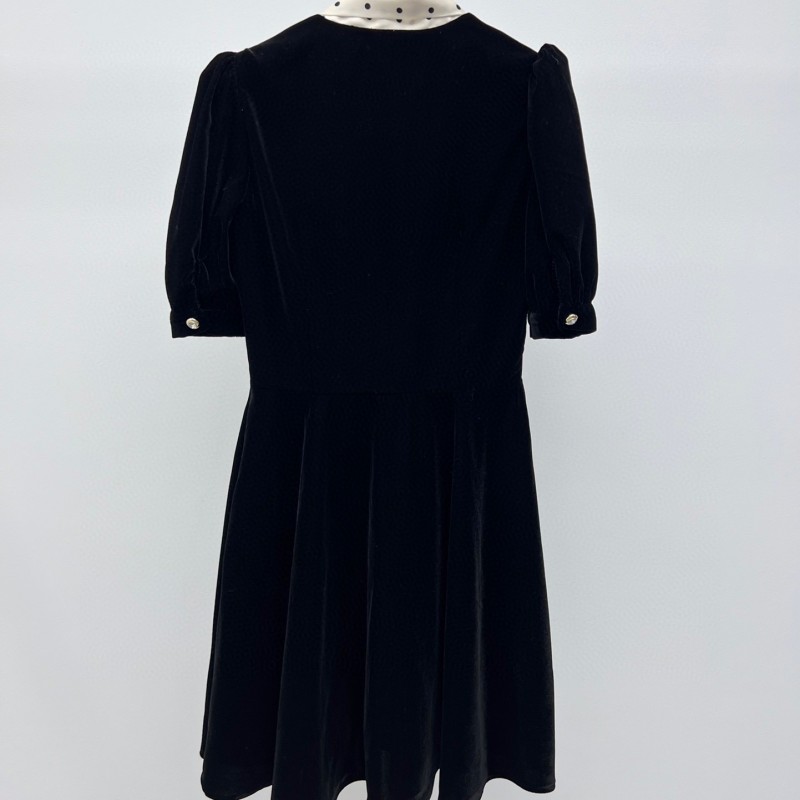 MiuMiu Velvet Shirt Dress