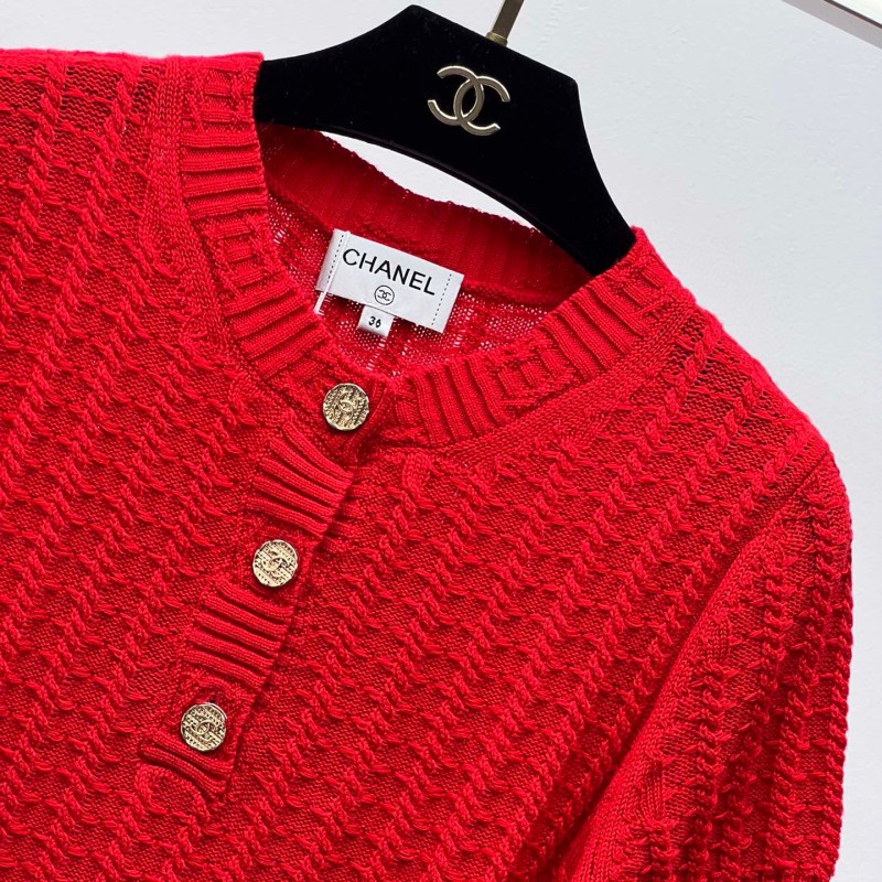 Chanel Knit Tee / Long Sleeves Tee / Cardigan