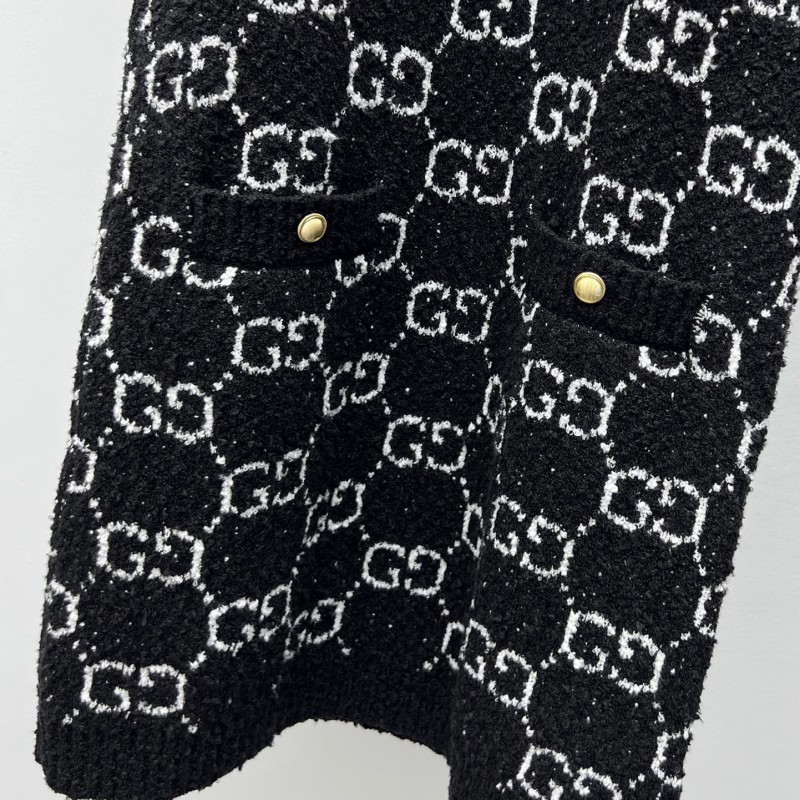 Gucci Knit Shirt Dress