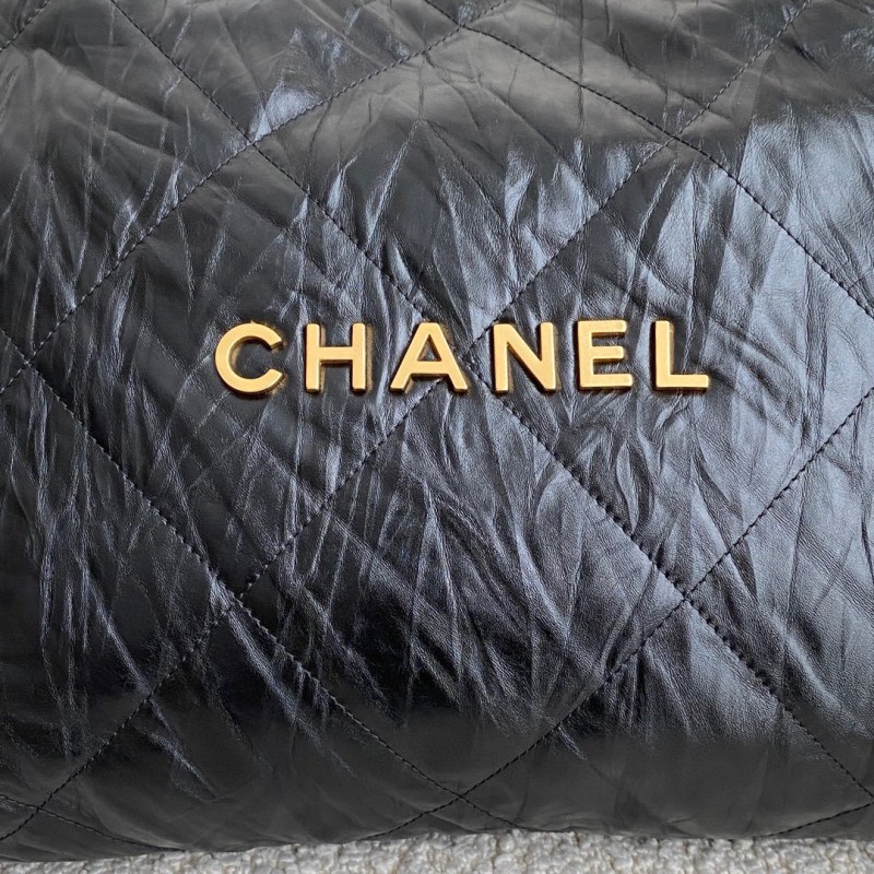 Chanel  22Bag (升级版褶皱黑金）