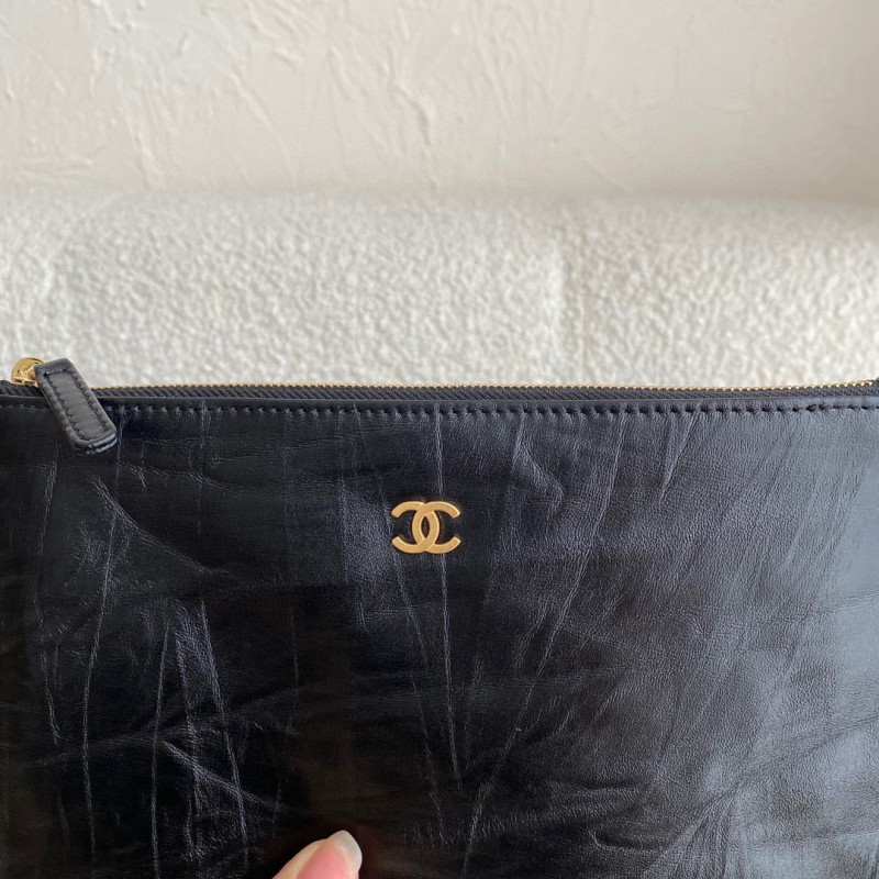 Chanel  22Bag (升级版褶皱黑金）