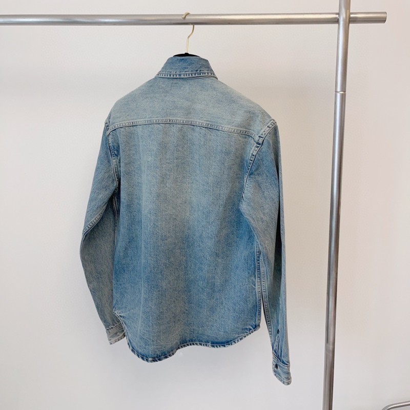 YSL Denim Long Sleeves Shirt