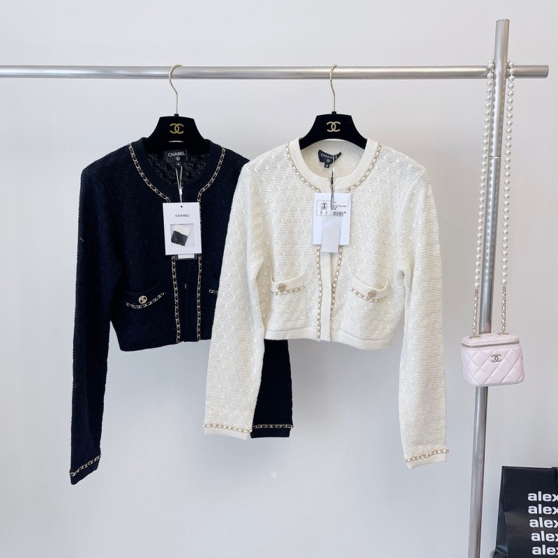 Chanel Cashmere Knit Cardigan