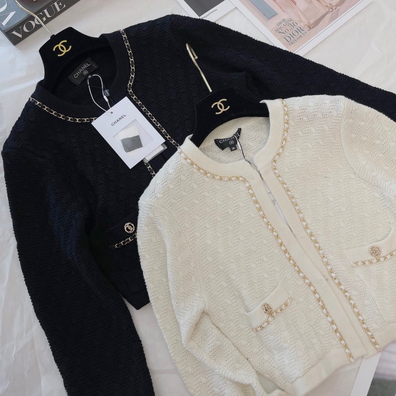 Chanel Cashmere Knit Cardigan