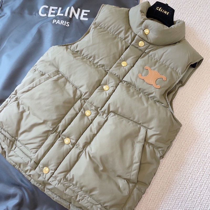 Celine Down Vest Singlet