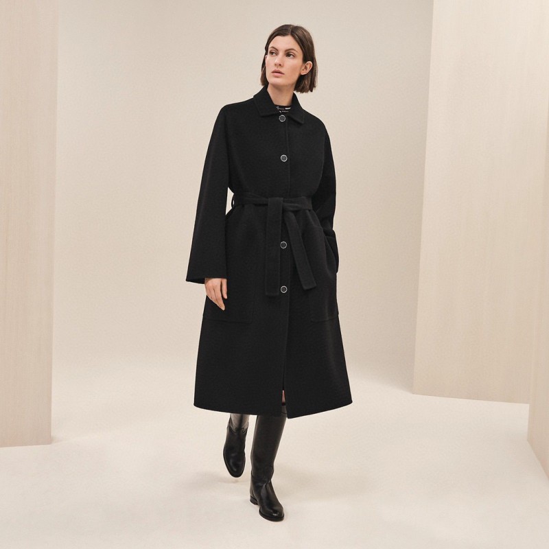 Hermes Cashmere Coat