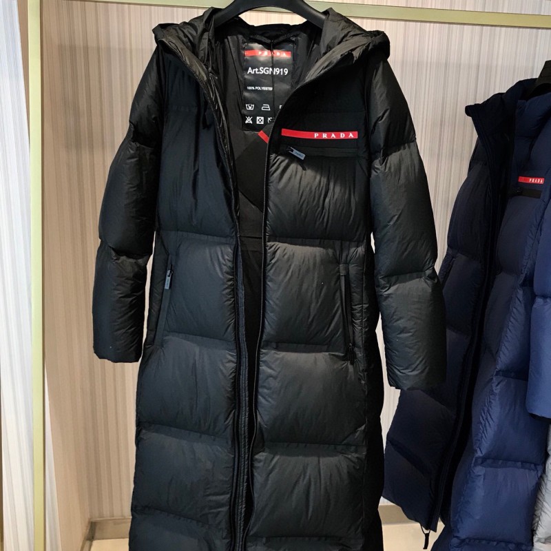 Prada Long Down Jacket