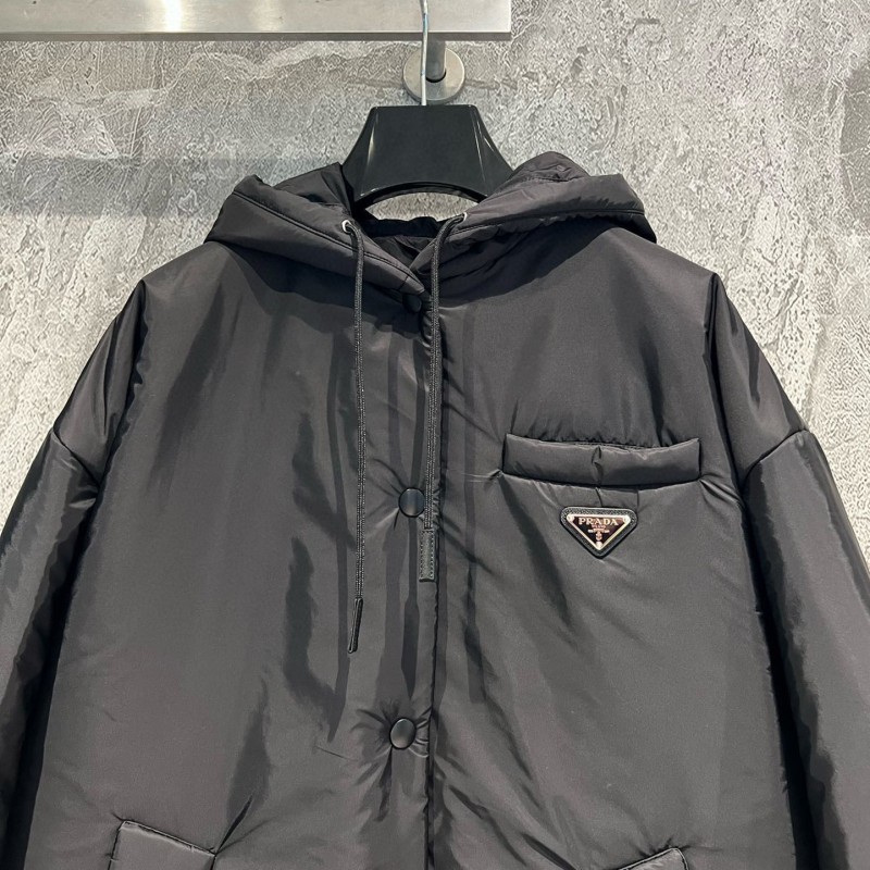 Prada Long Down Jacket