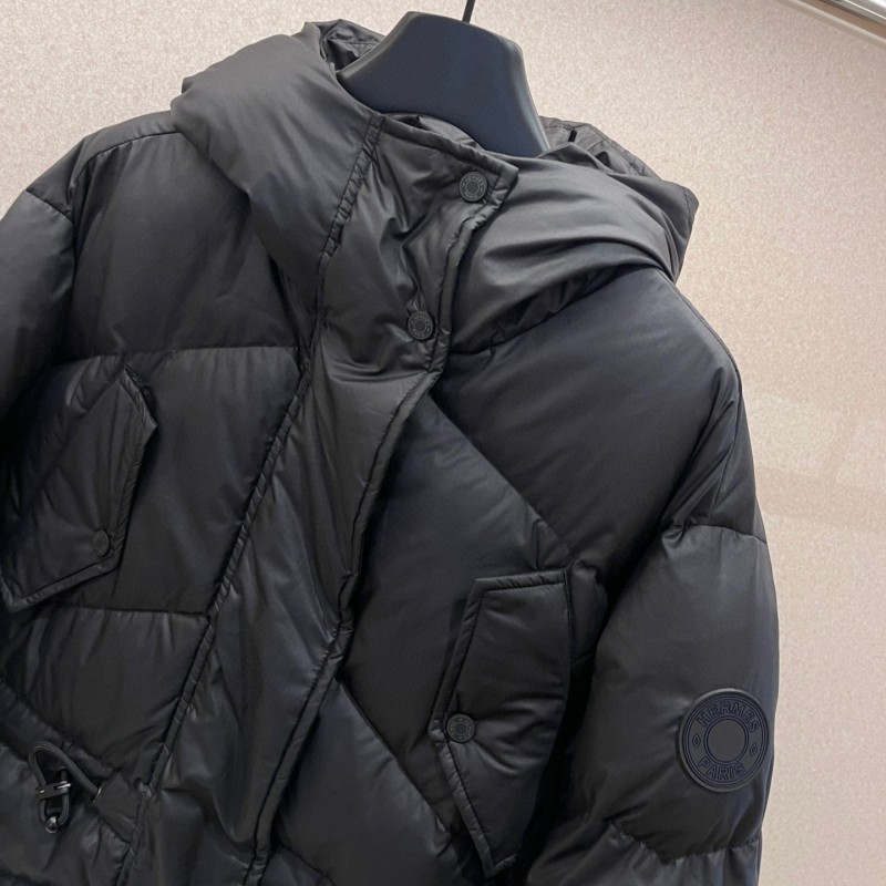 Hermes Long Down Jacket