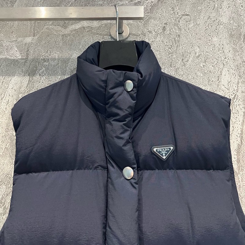 Prada Long Down Vest