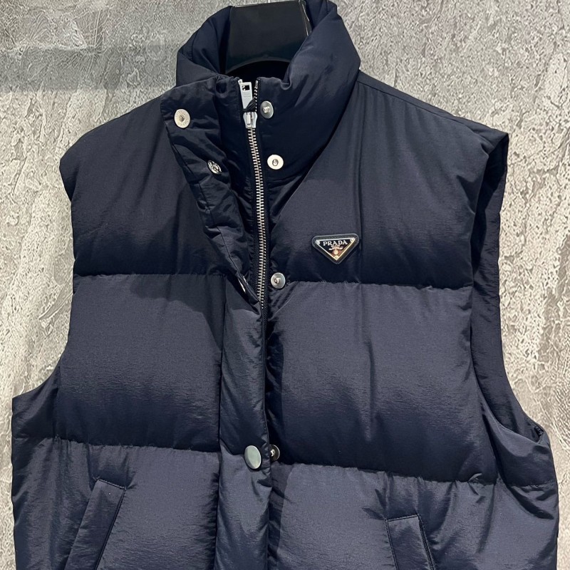 Prada Long Down Vest