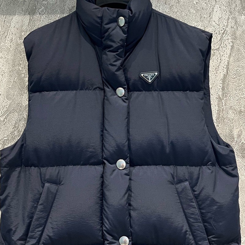 Prada Long Down Vest