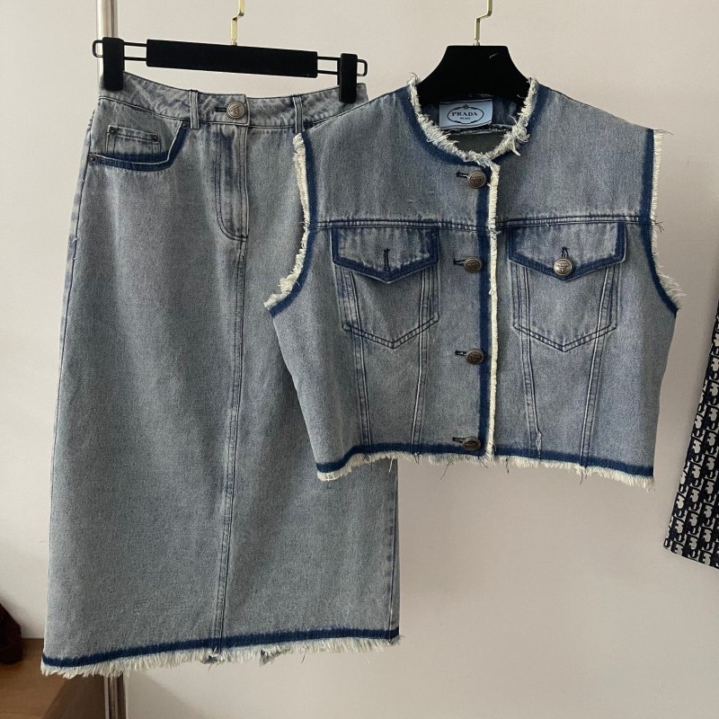 Prada Jeans Set Wear