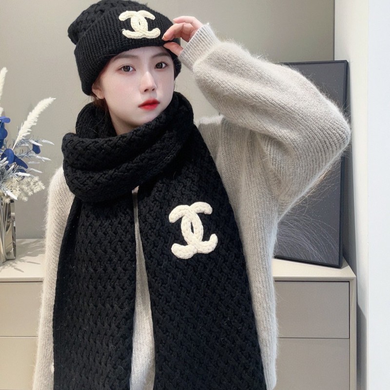 Chanel Scarf / Beanie Hat