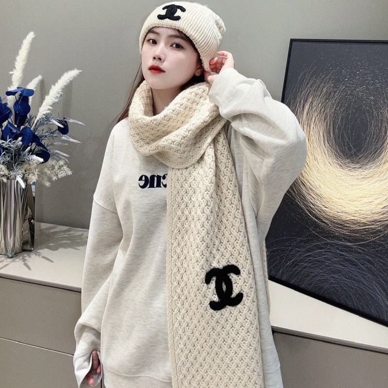 Chanel Scarf / Beanie Hat