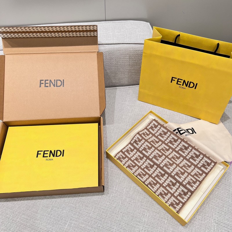 Fendi Scarf / Beanie Hat