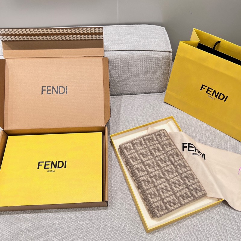 Fendi Scarf / Beanie Hat