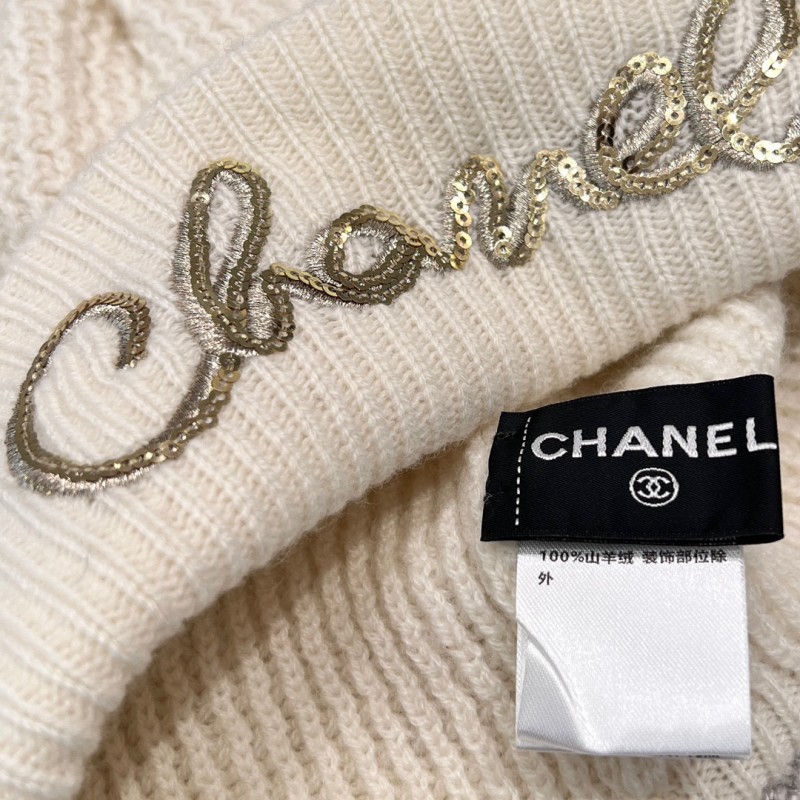 Chanel Scarf / Beanie Hat / Glove