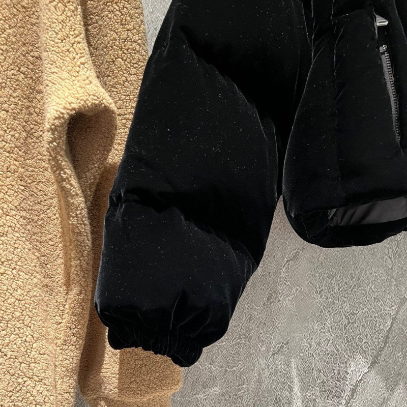 Prada Velvet Down Jacket