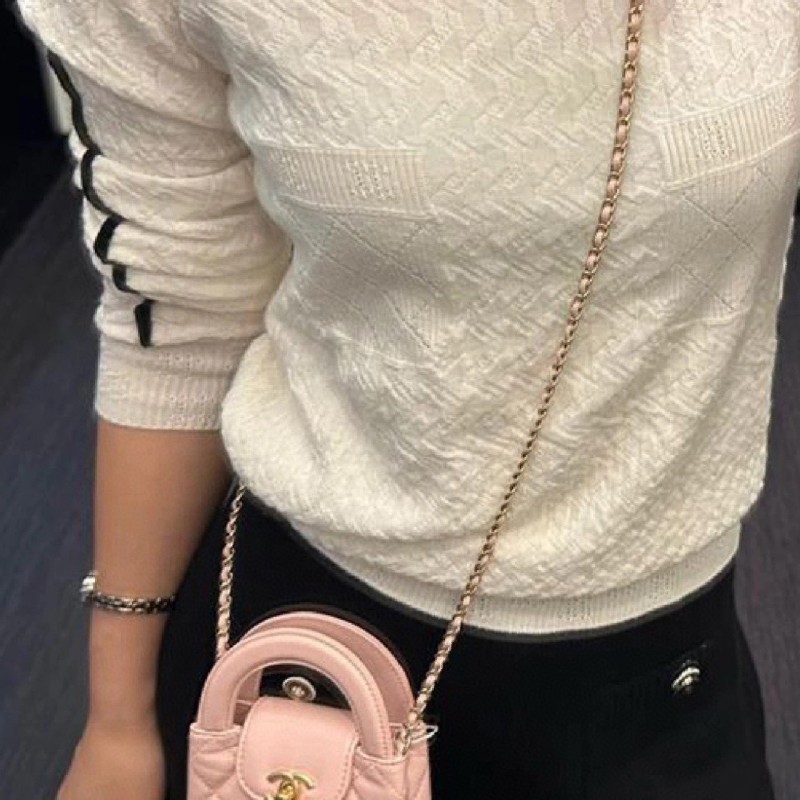 Chanel Knit Long Sleeves Shirt