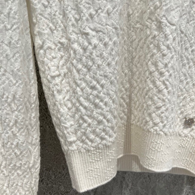 Chanel Knit Long Sleeves Shirt