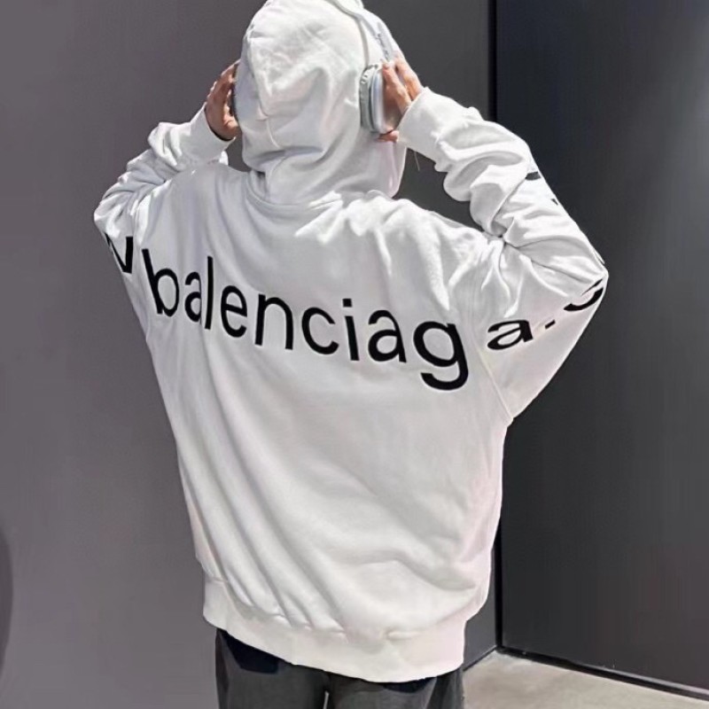 Balenciaga Unisex Zipper Hoodie