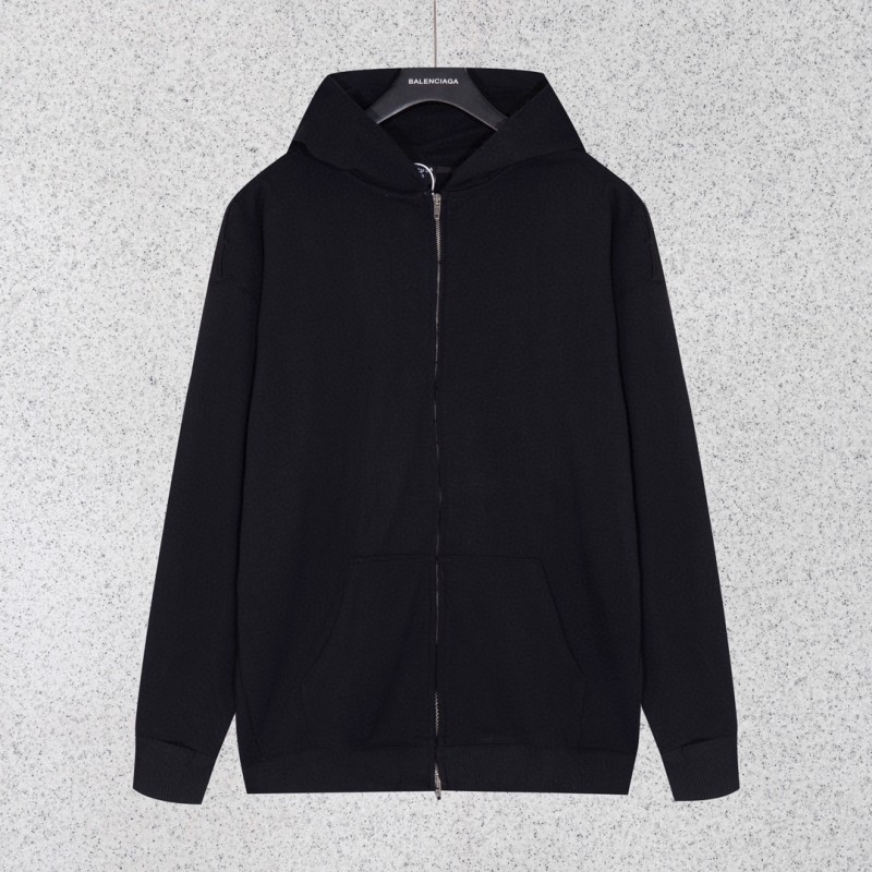 Balenciaga Unisex Zipper Hoodie