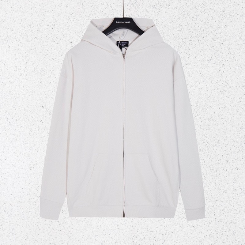 Balenciaga Unisex Zipper Hoodie