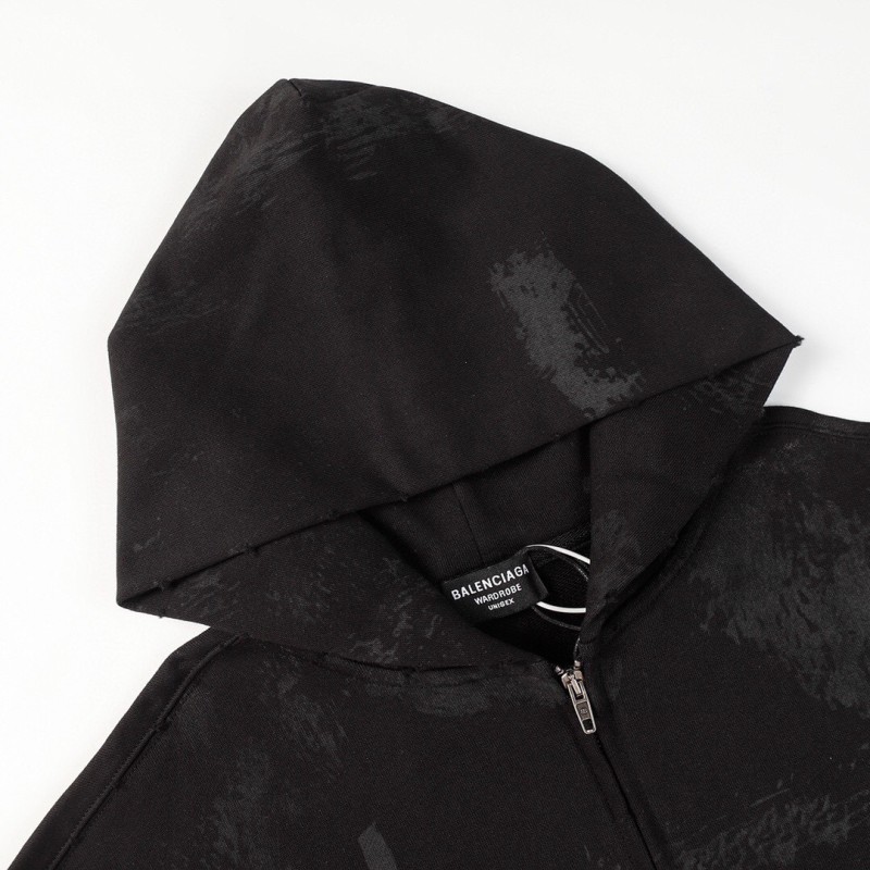 Balenciaga Unisex Zipper Hoodie