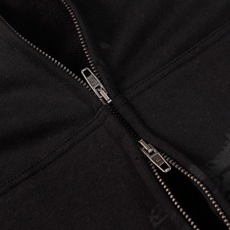 Balenciaga Unisex Zipper Hoodie