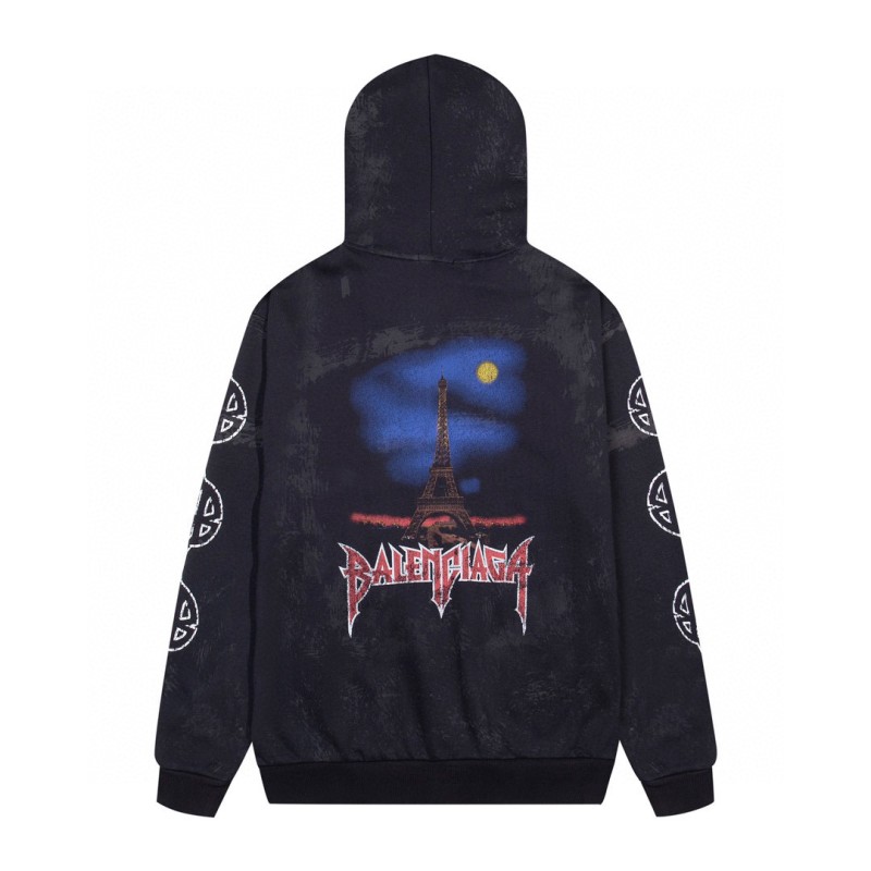 Balenciaga Unisex Zipper Hoodie