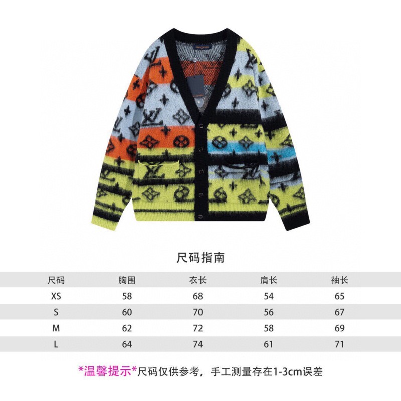 LV Unisex Mohair Cardigan