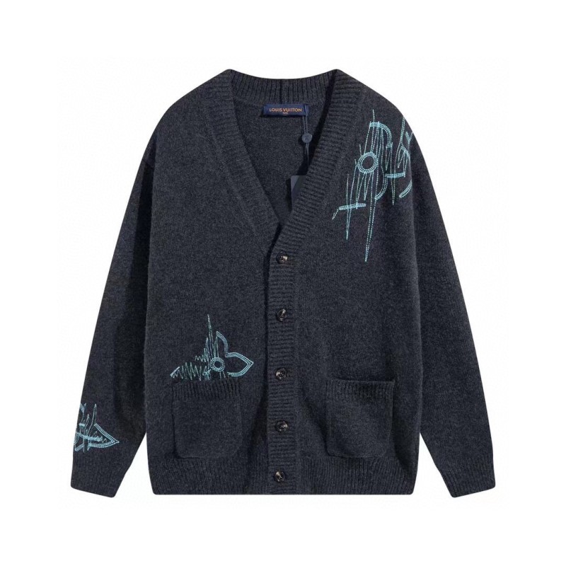 LV Unisex Wool Cardigan