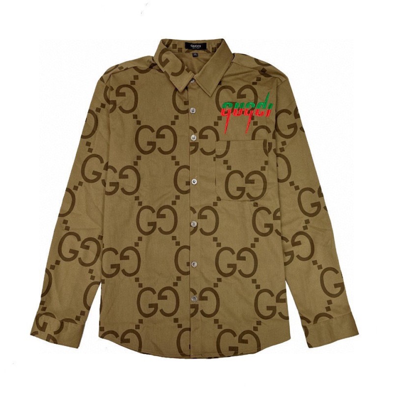 Gucci Unisex Long Sleeves Shirt