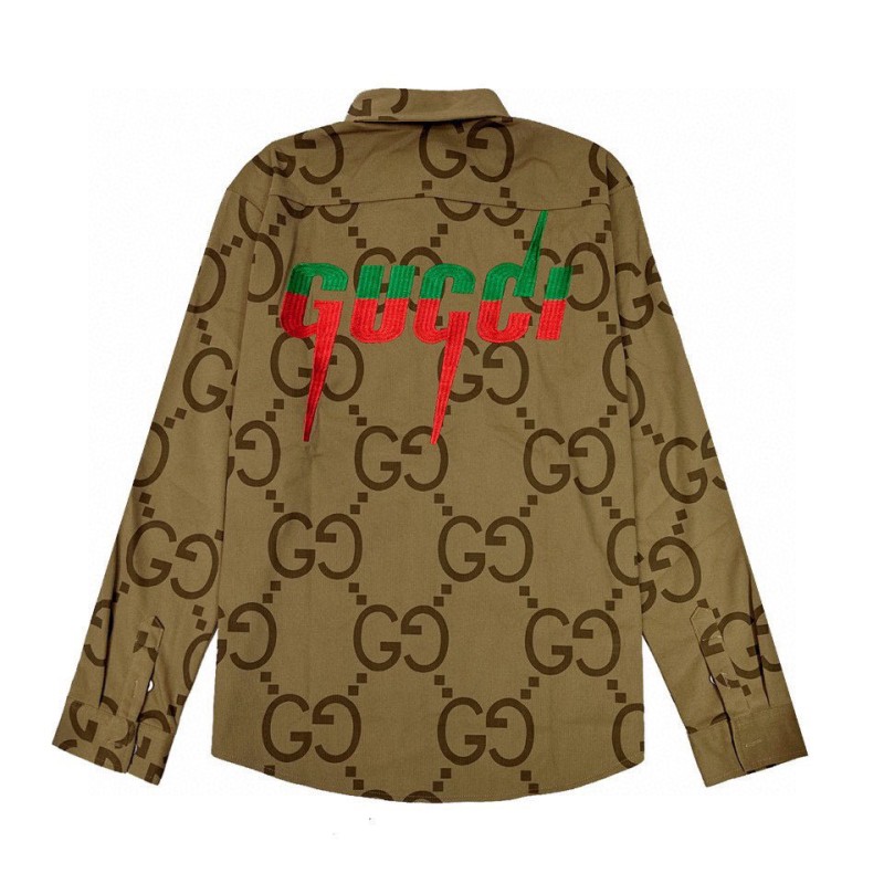 Gucci Unisex Long Sleeves Shirt