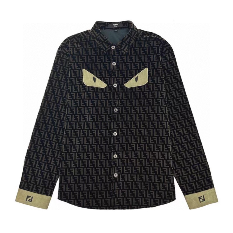 Fendi Unisex Long Sleeves Shirt