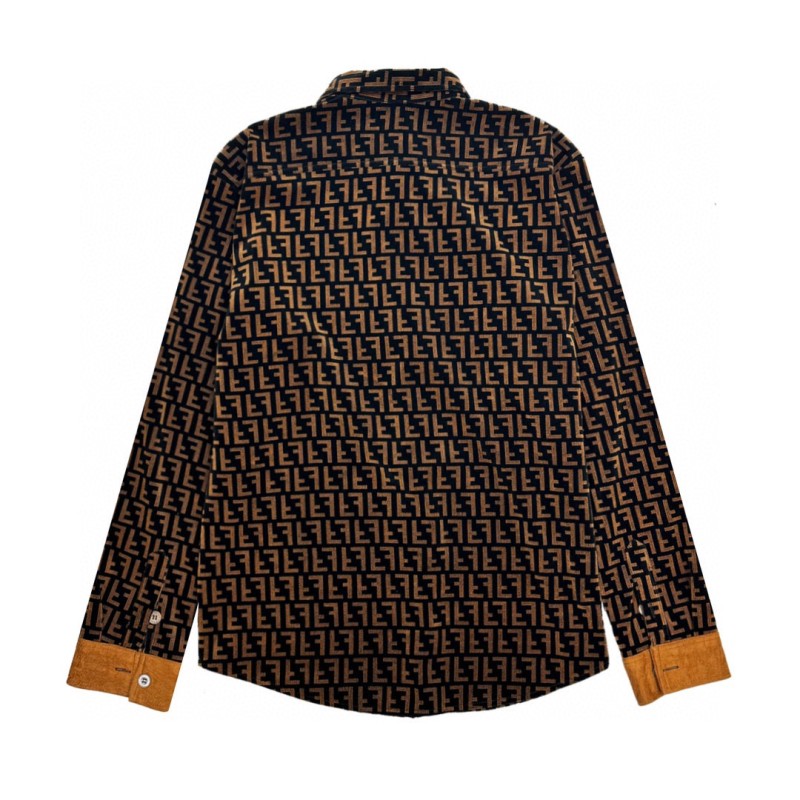 Fendi Unisex Long Sleeves Shirt