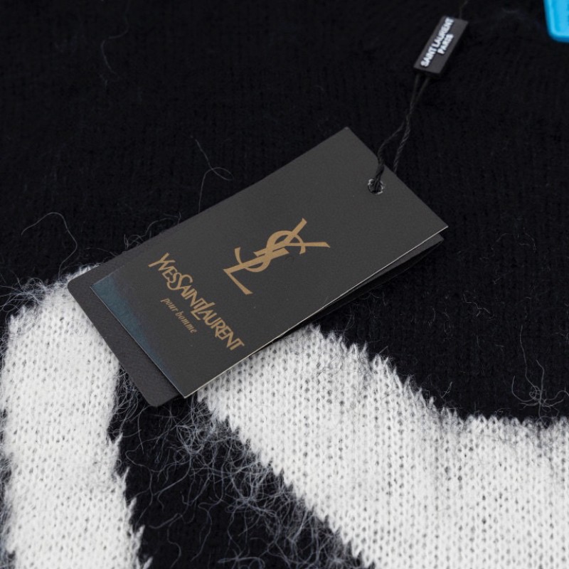 YSL Unisex Mohair Sweater