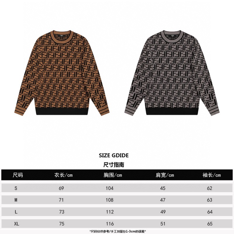 Fendi Unisex Cashmere Sweater