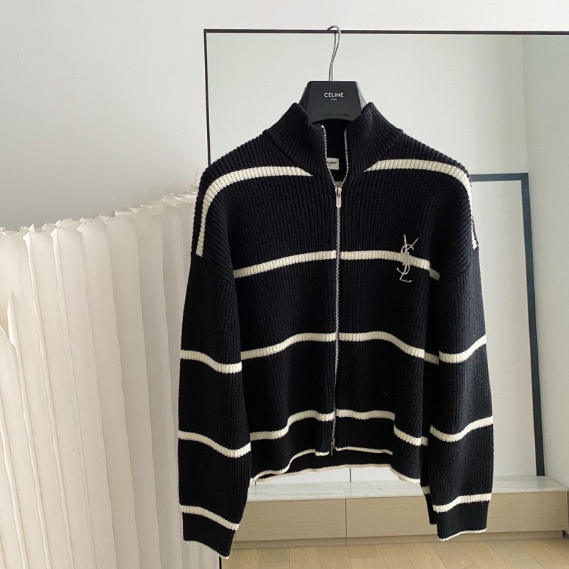 YSL Zipper Sweater