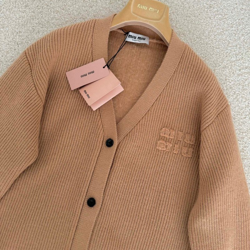 MiuMiu Cashmere Knit Cardigan