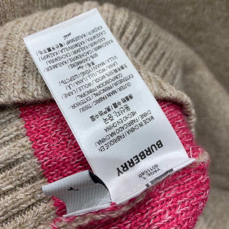 Burberry Knit Zipper Cardigan