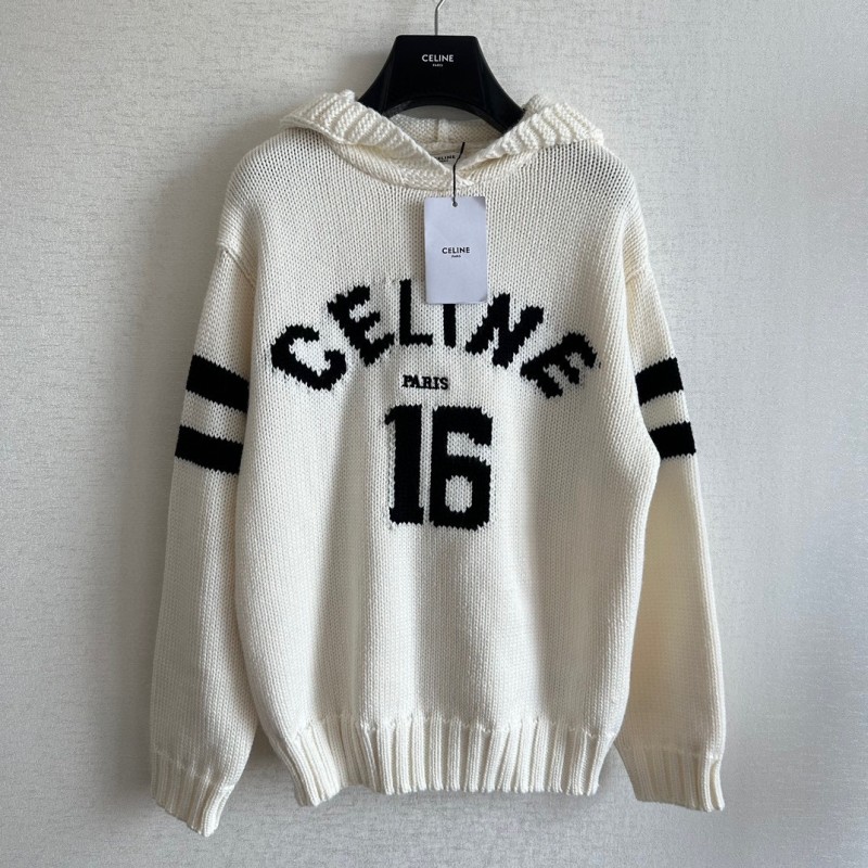 Celine Unisex Wool Hoodie