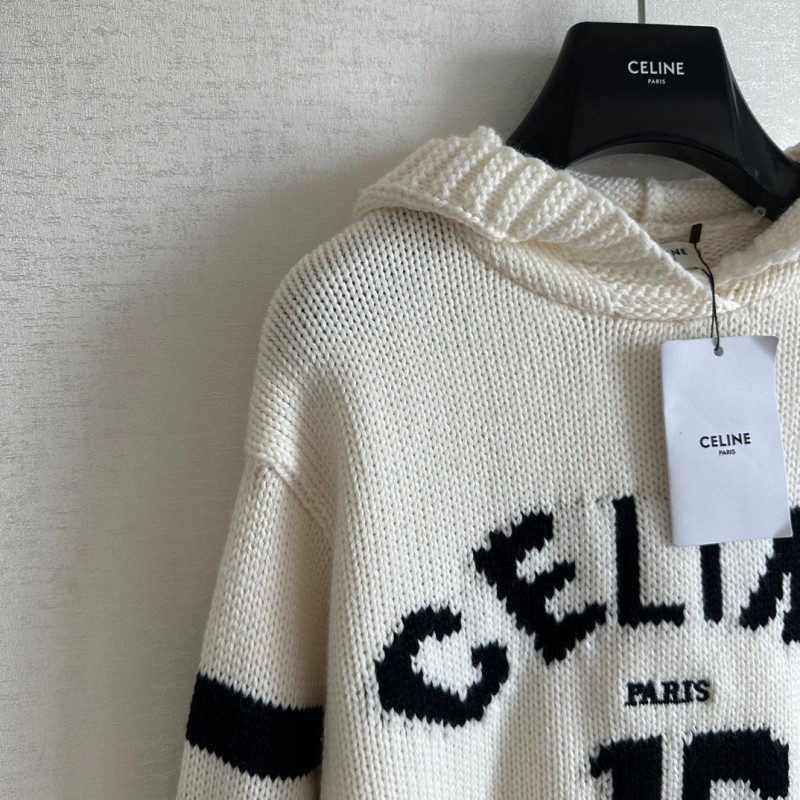 Celine Unisex Wool Hoodie