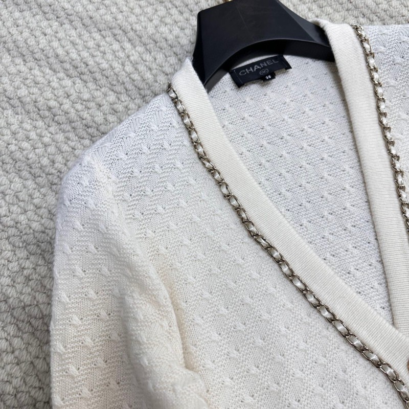 Chanel Cashmere Shirt Dress