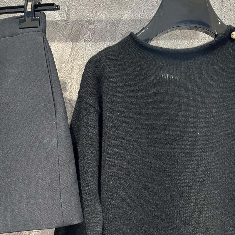 Dior Shoulder Buckle Sweater