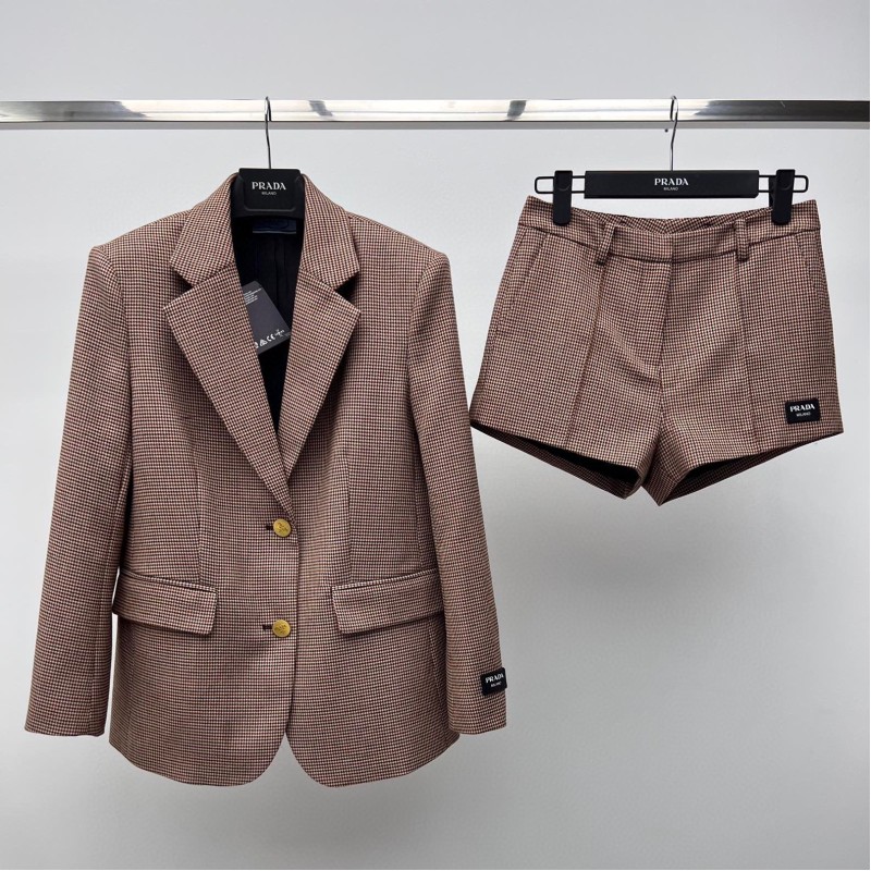 Prada Jacket & Shorts Set