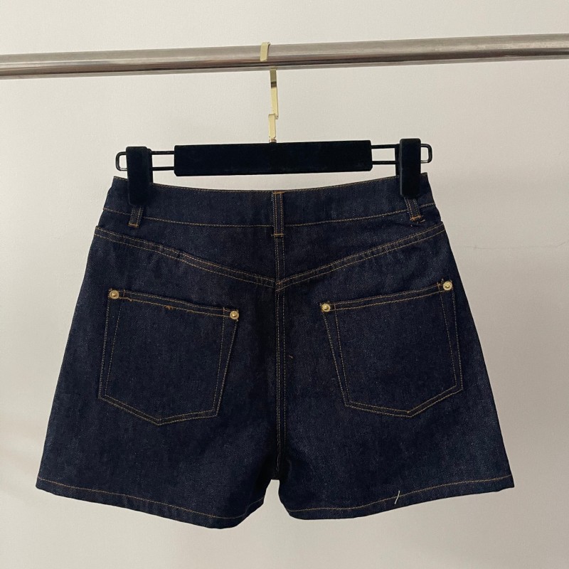 Lv Denim Shorts