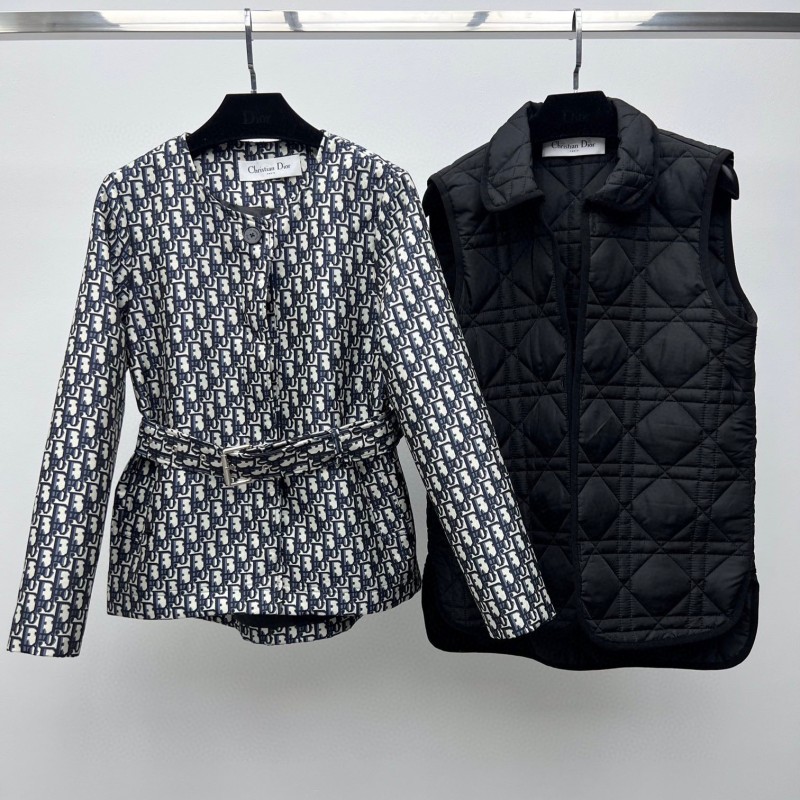 Dior Cotton Jacket & Vest Set