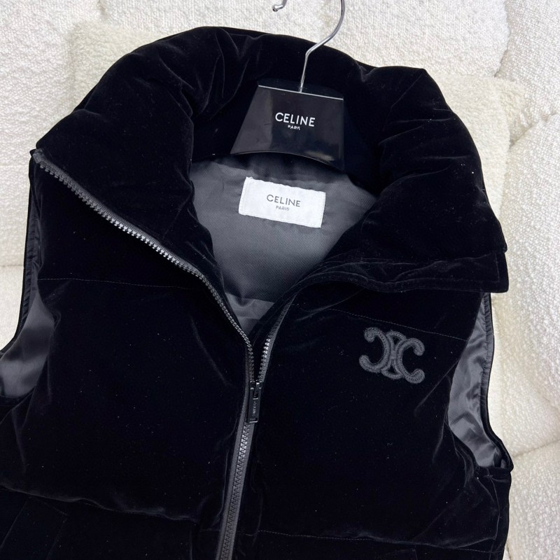 Celine Velvet Vest